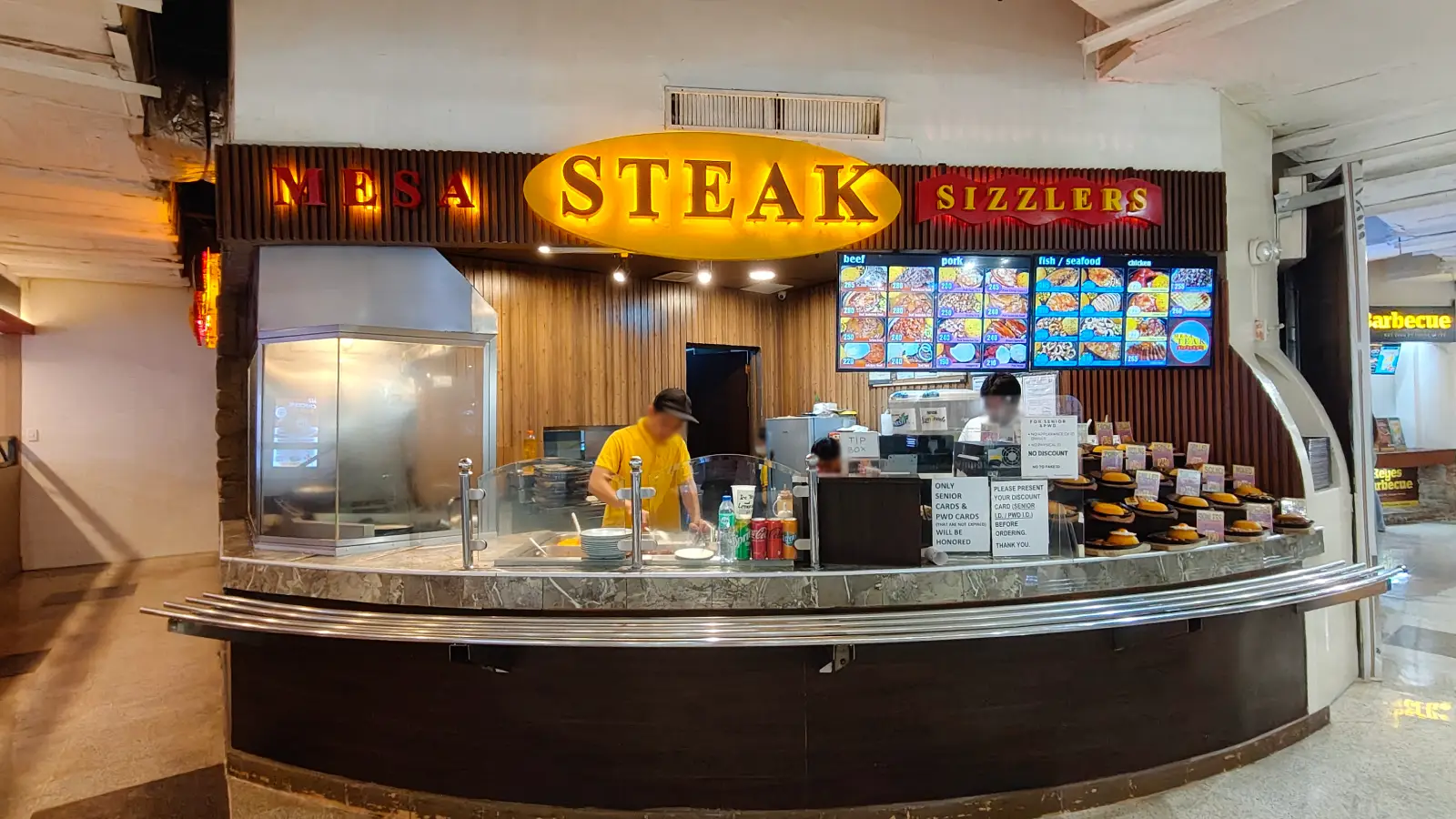 MESA STEAK SIZZLERS in Alabang Town Center